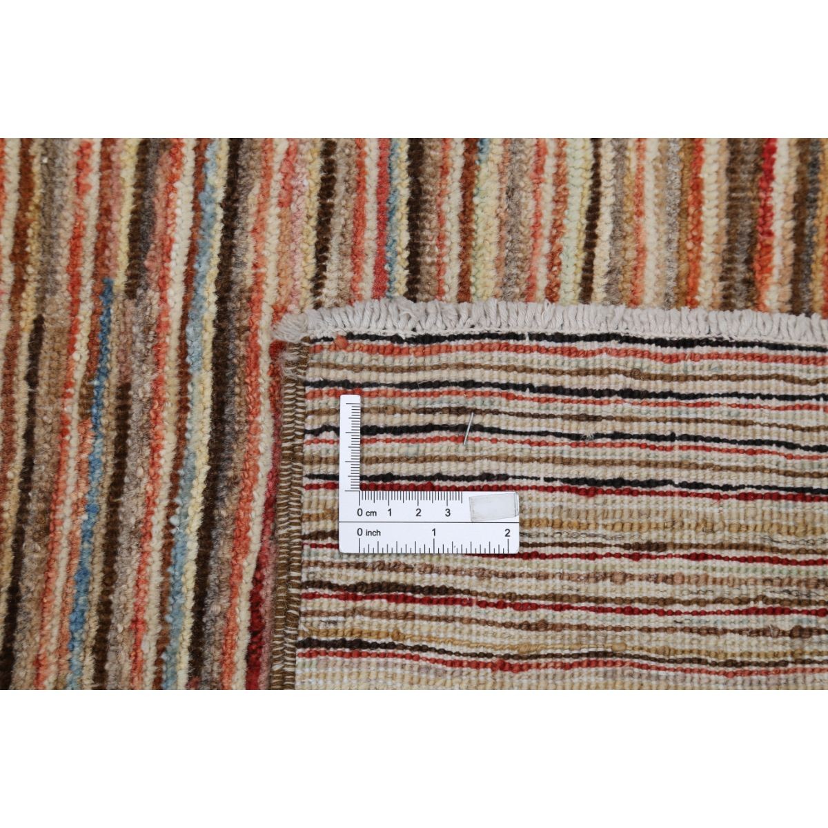 Modcar 5x8 Handmade Double Knotted Washable Wool Rug - Colorful