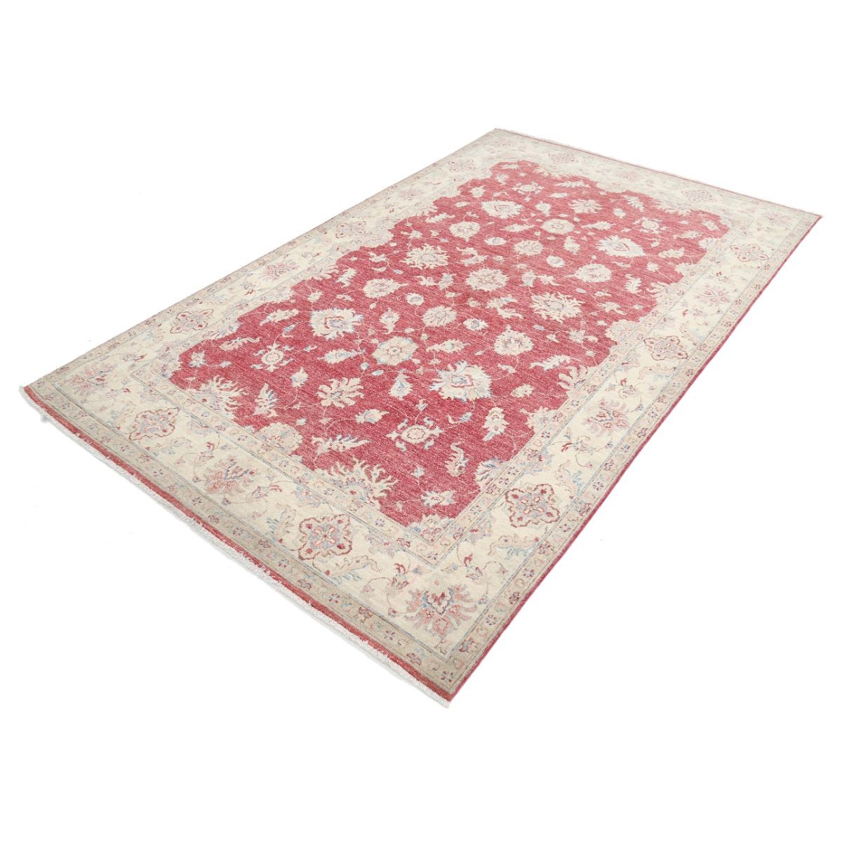 Ziegler 5x9 Handmade Double Knotted Washable Wool Rug - Colorful