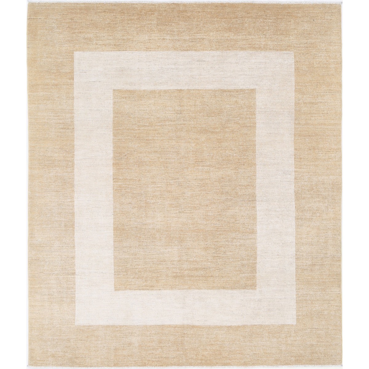 Modcar 7x8 Handmade Double Knotted Washable Wool Rug - Colorful