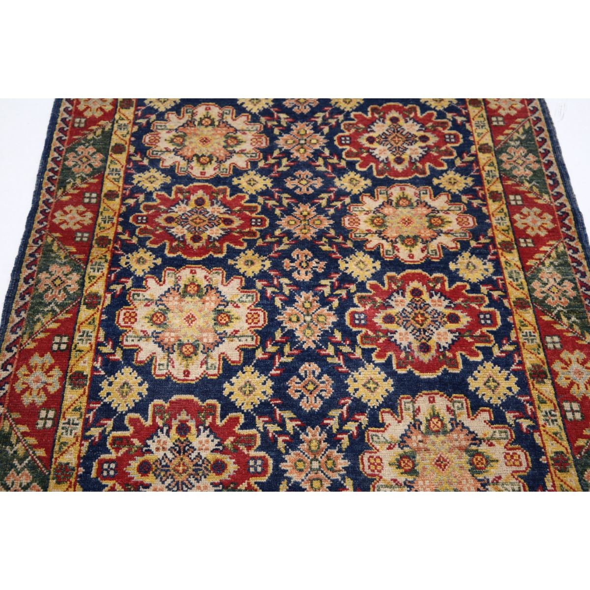 Revival 4x6 Handmade Double Knotted Washable Wool Rug - Colorful