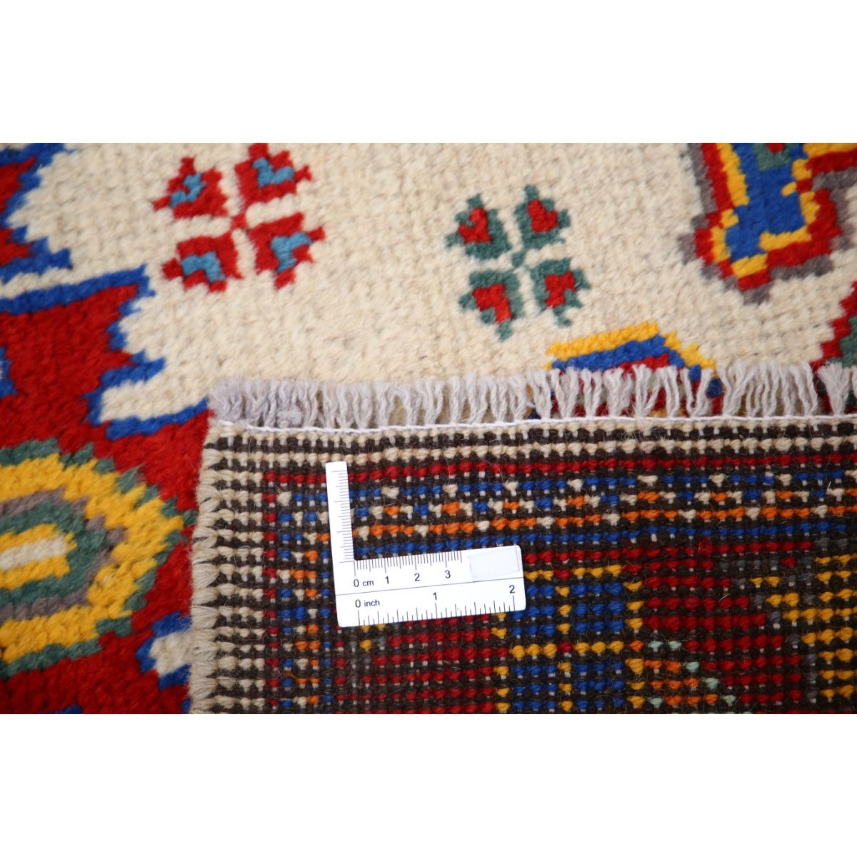 Revival 3x5 Handmade Double Knotted Washable Wool Rug - Colorful