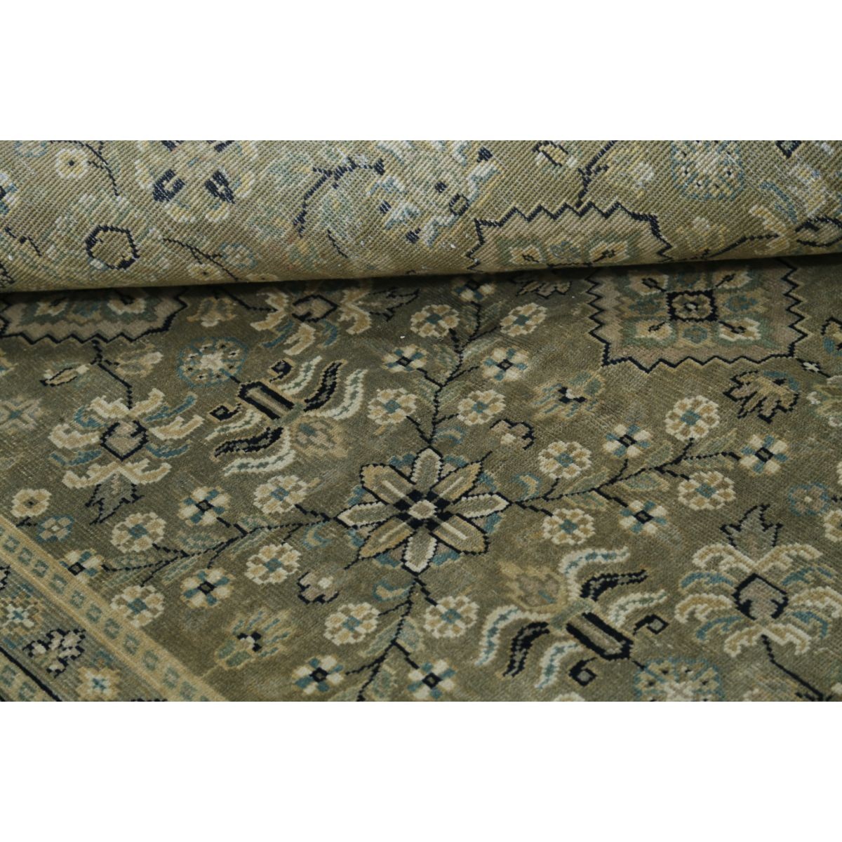 Ziegler 9x12 Handmade Double Knotted Washable Wool Rug - Colorful