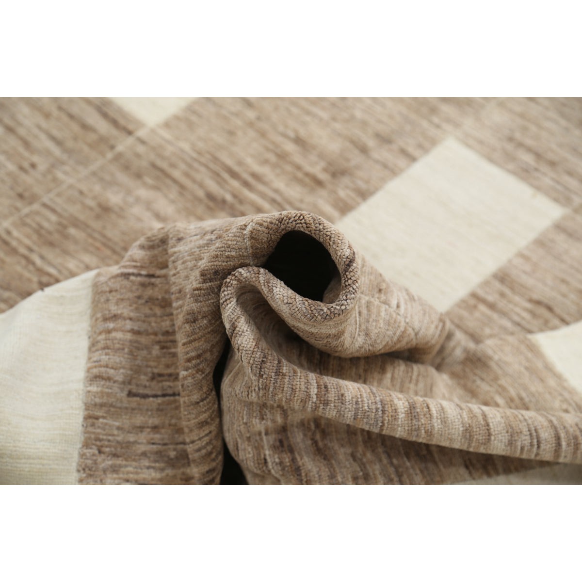Modcar 10x14 Handmade Double Knotted Washable Wool Rug - Colorful