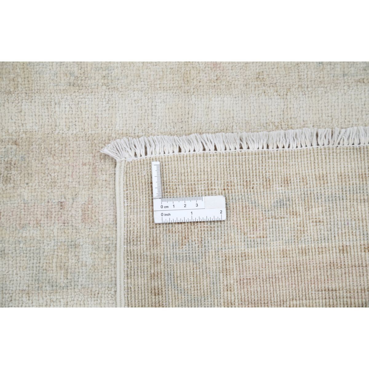 Shaal 7x10 Handmade Double Knotted Washable Wool Rug - Soft Hues
