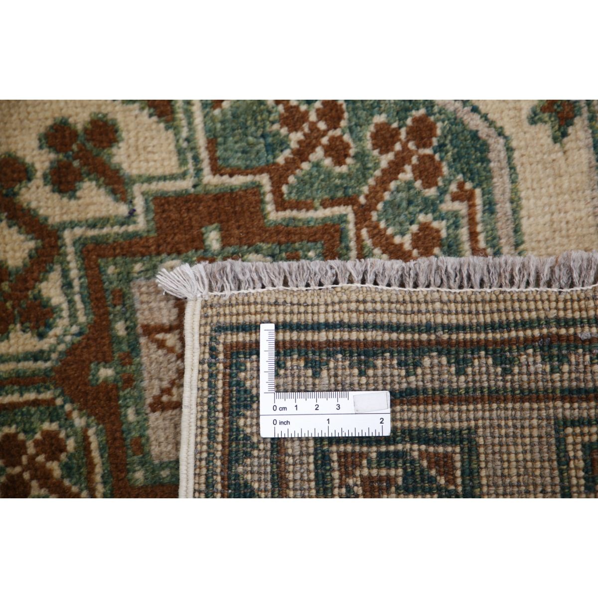 Revival 4x6 Handmade Double Knotted Washable Wool Rug - Colorful