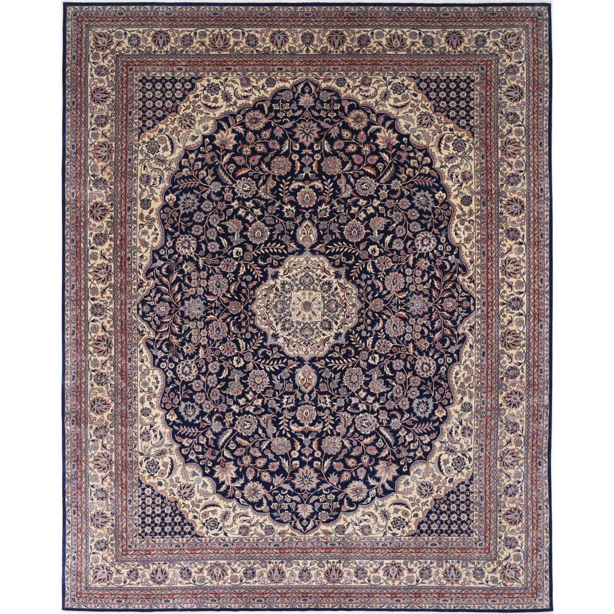 Heritage 12x15 Handmade Double Knotted Washable Wool Rug - Colorful