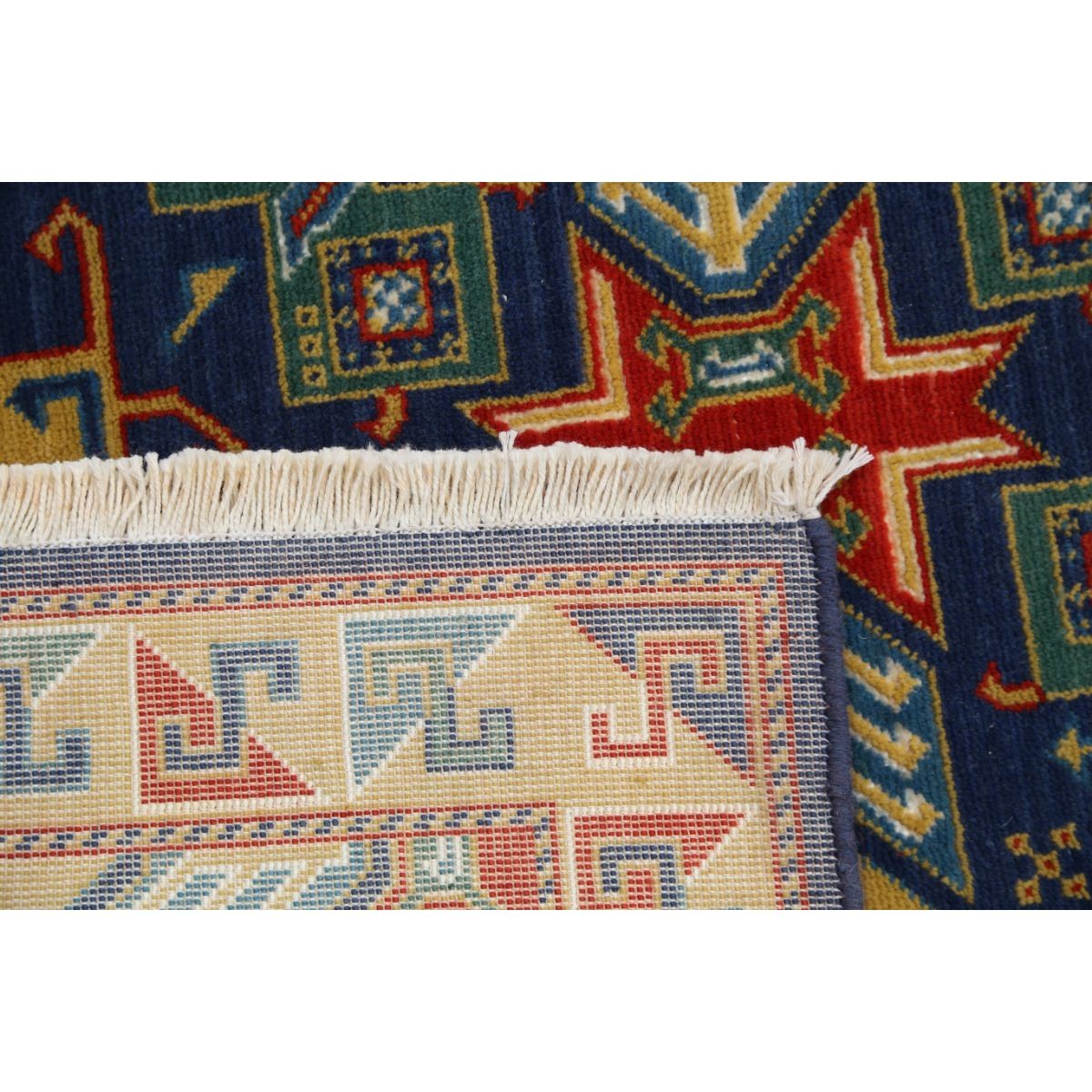 Gulshan-4'0" 4x6 Machine-Made Washable Wool Rug - Colorful
