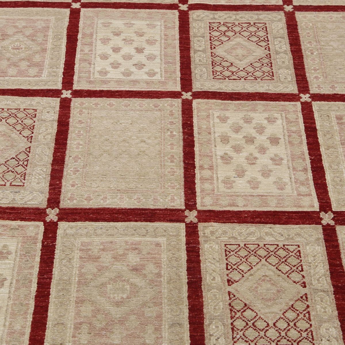 Bakhtiari 5x8 Handmade Double Knotted Washable Wool Rug - Colorful