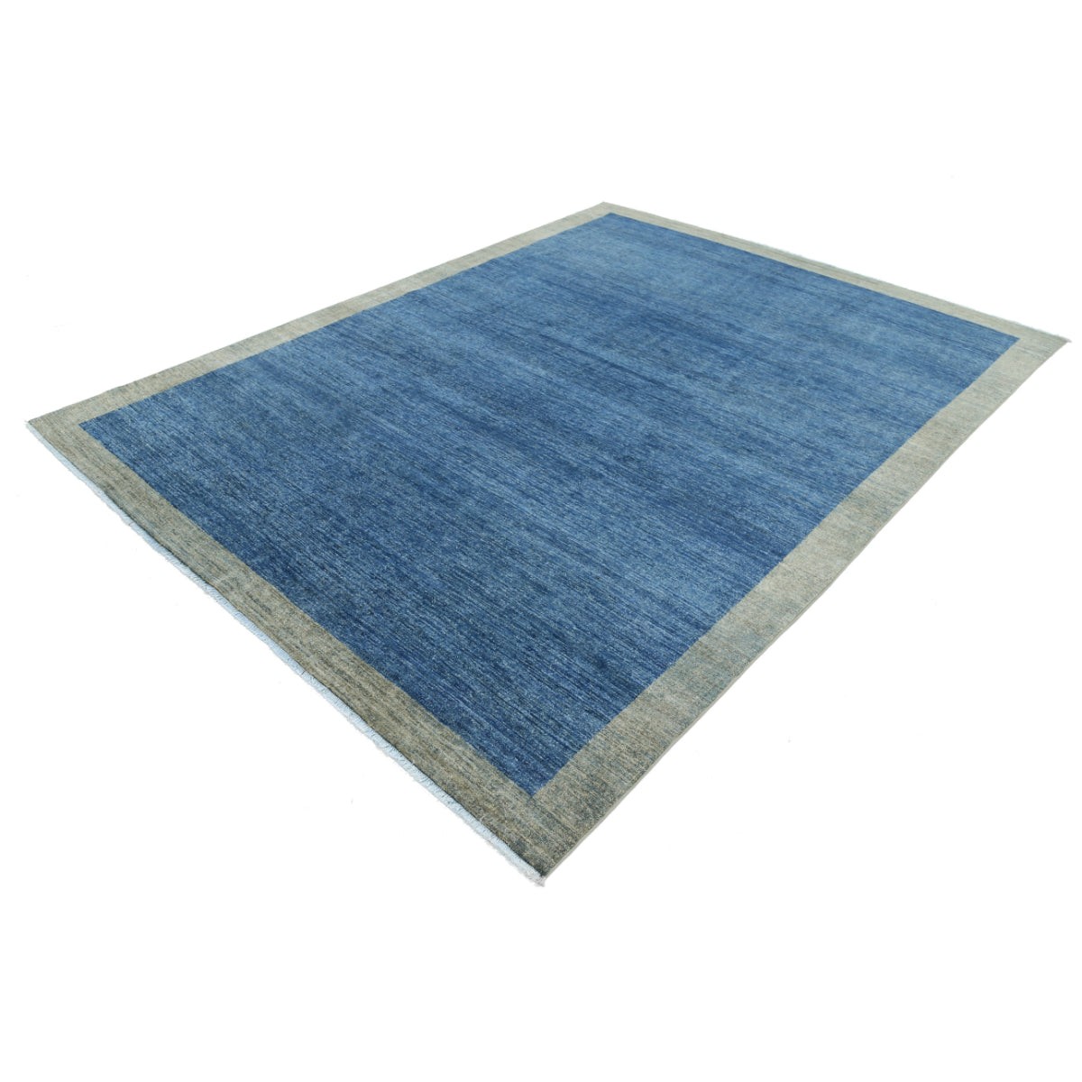 Modcar 7x9 Handmade Double Knotted Washable Wool Rug - Colorful