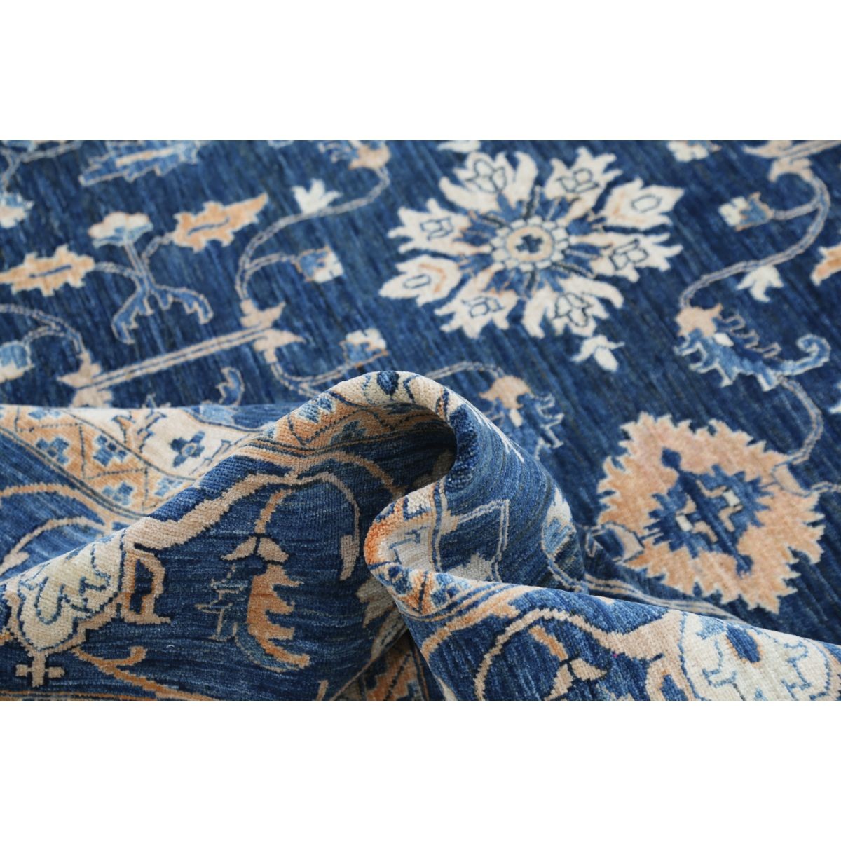 Ziegler 10x13 Handmade Double Knotted Washable Wool Rug - Colorful