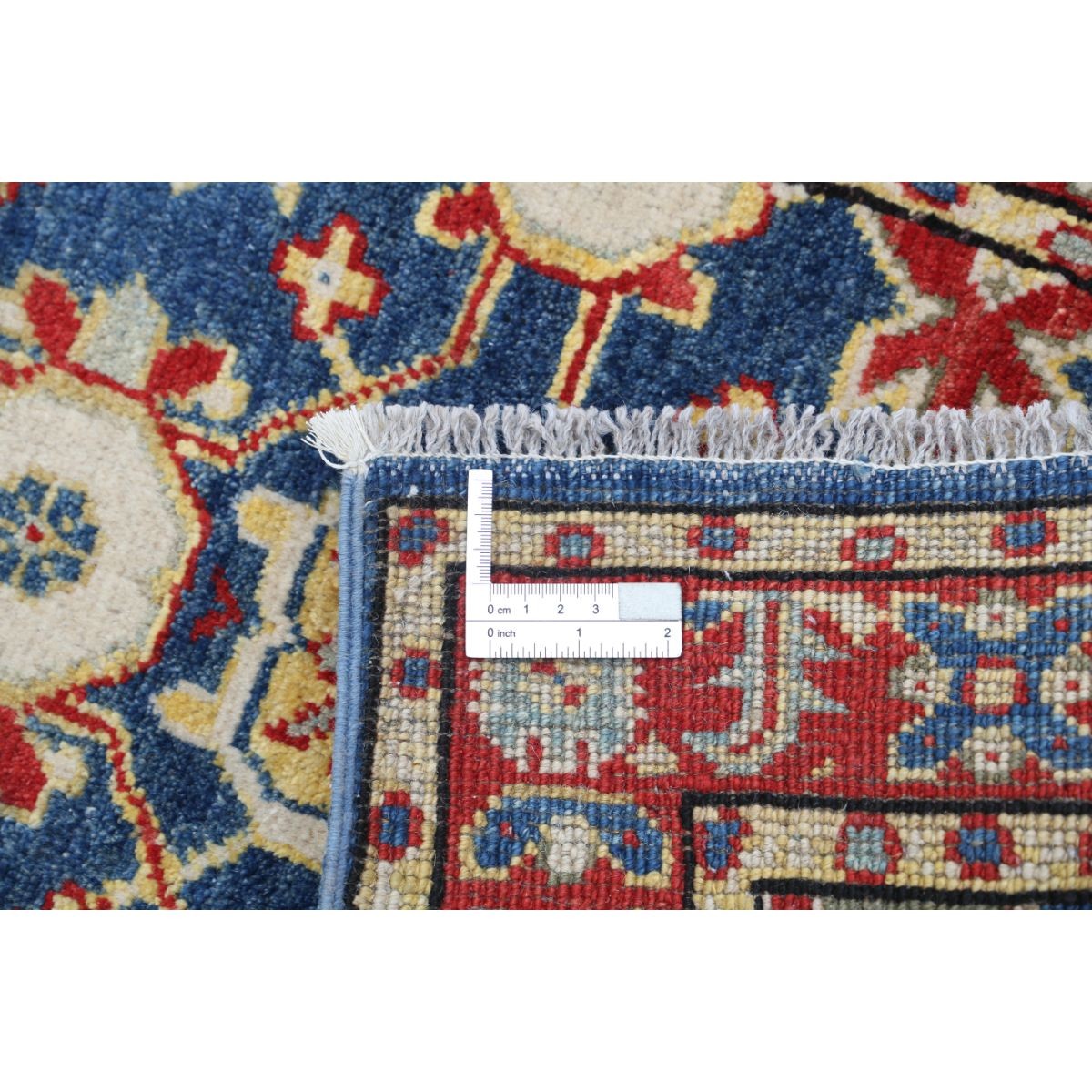 Revival 2x3 Handmade Double Knotted Washable Wool Rug - Colorful