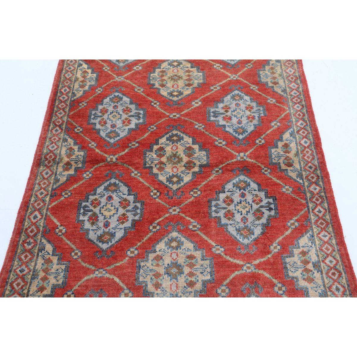 Revival 3x5 Handmade Double Knotted Washable Wool Rug - Colorful