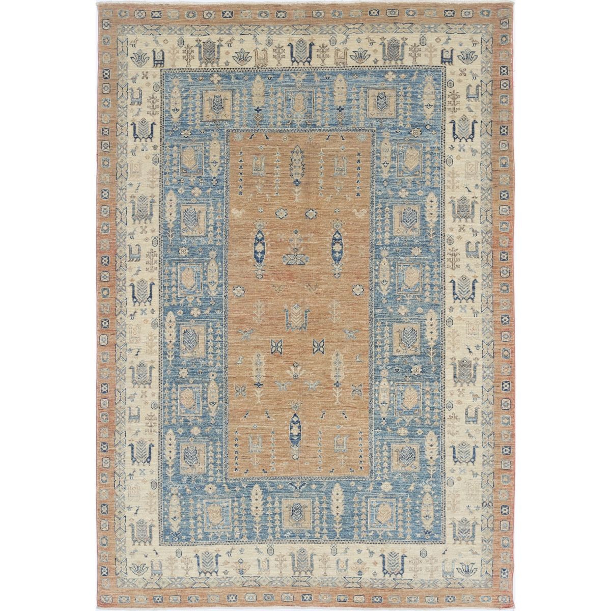 Artemix 5' 5" X 8' 0" Wool Hand-Knotted Rug