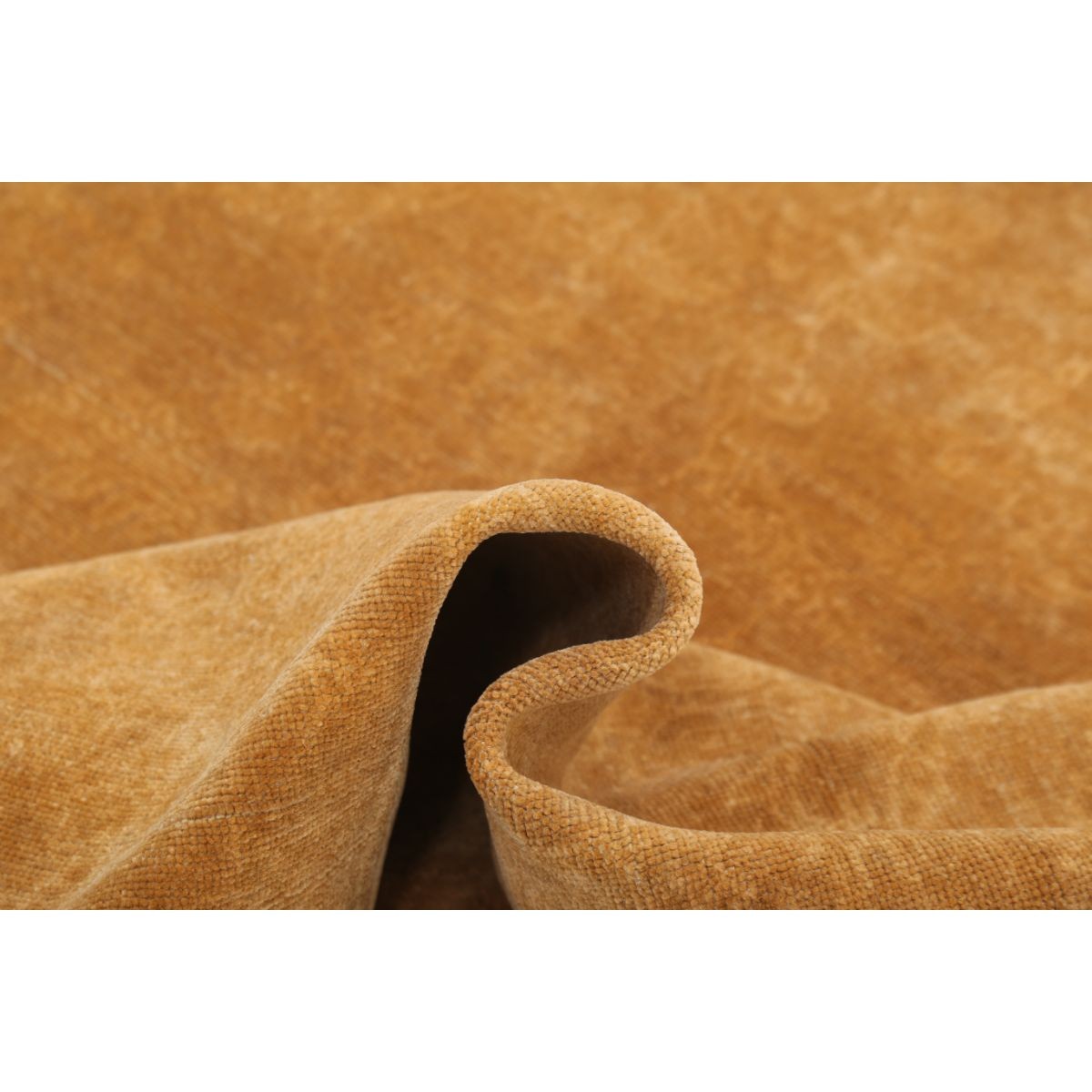 Overdye 7x10 Handmade Double Knotted Washable Wool Rug - Monochormatic