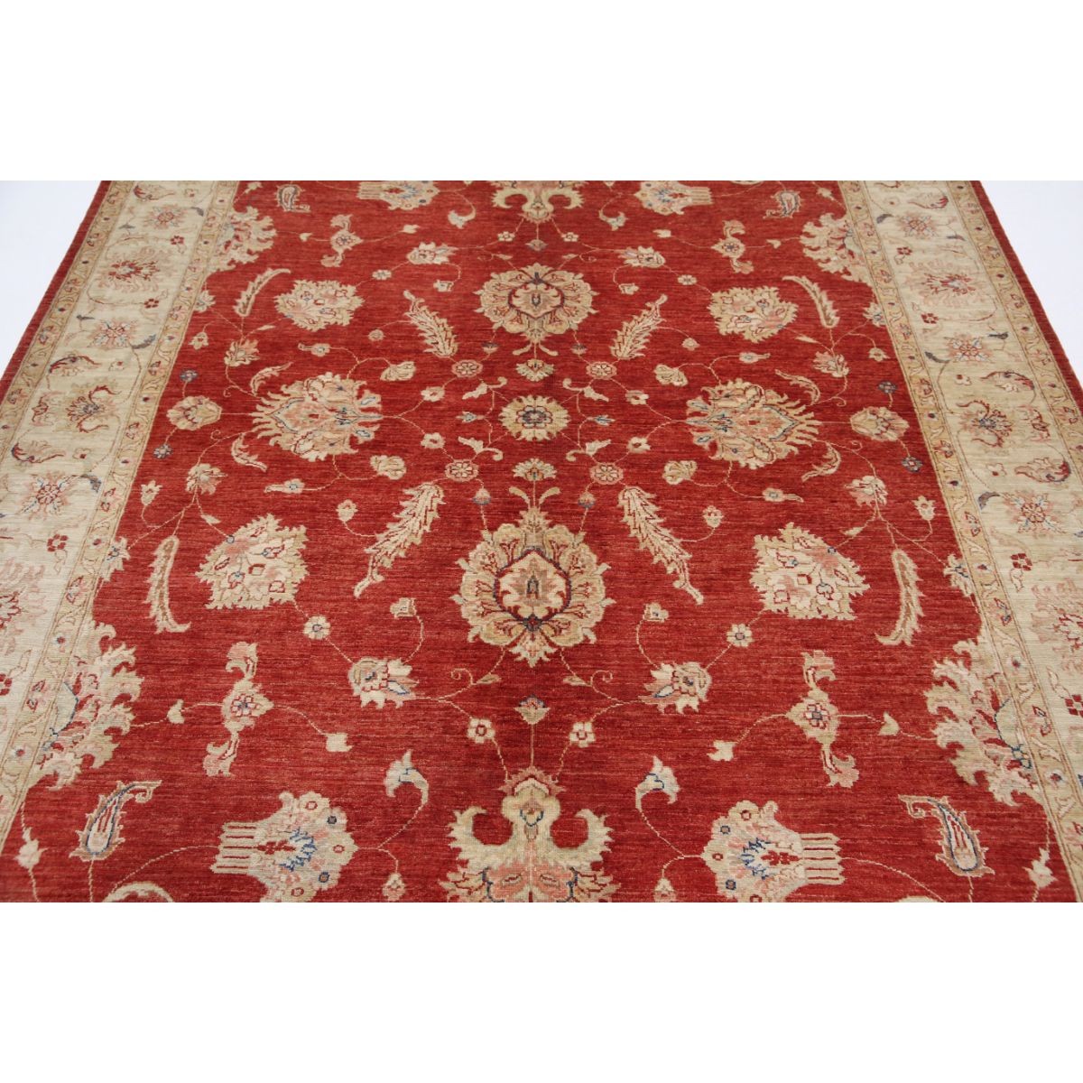 Ziegler 7x9 Handmade Double Knotted Washable Wool Rug - Colorful