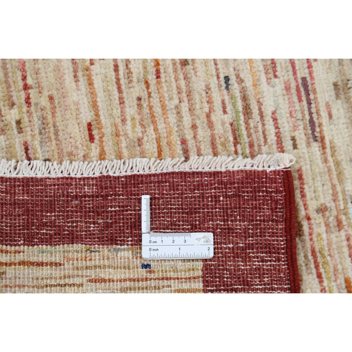 Modcar 3x5 Handmade Double Knotted Washable Wool Rug - Colorful