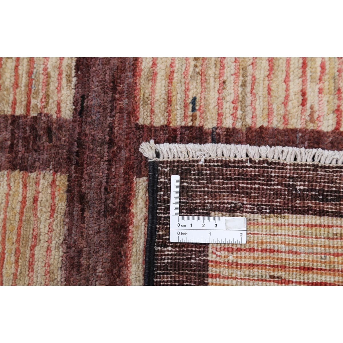 Modcar 6x8 Handmade Double Knotted Washable Wool Rug - Colorful