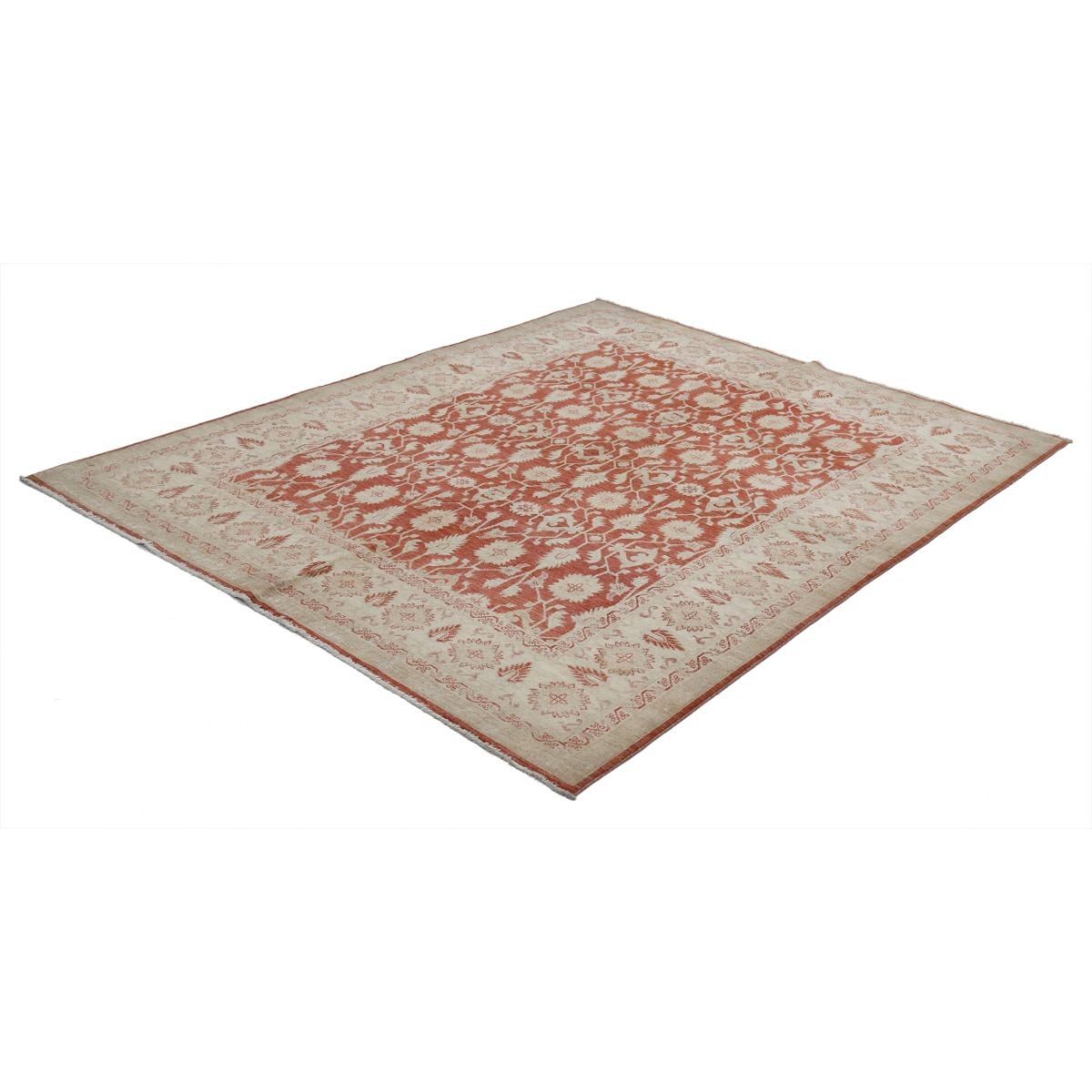 Ziegler 6x8 Handmade Double Knotted Washable Wool Rug - Colorful