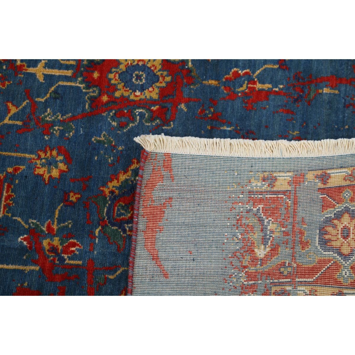 Gulshan 4x6 Powered-Loomed Washable Wool Rug - Colorful