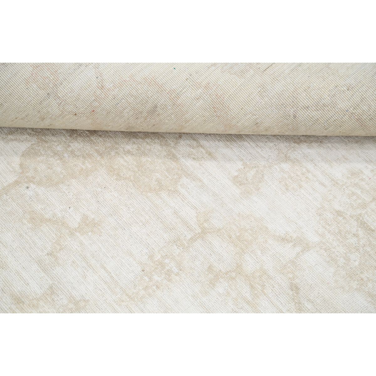Serenity 9x12 Handmade Double Knotted Washable Wool Rug - Soft Hues