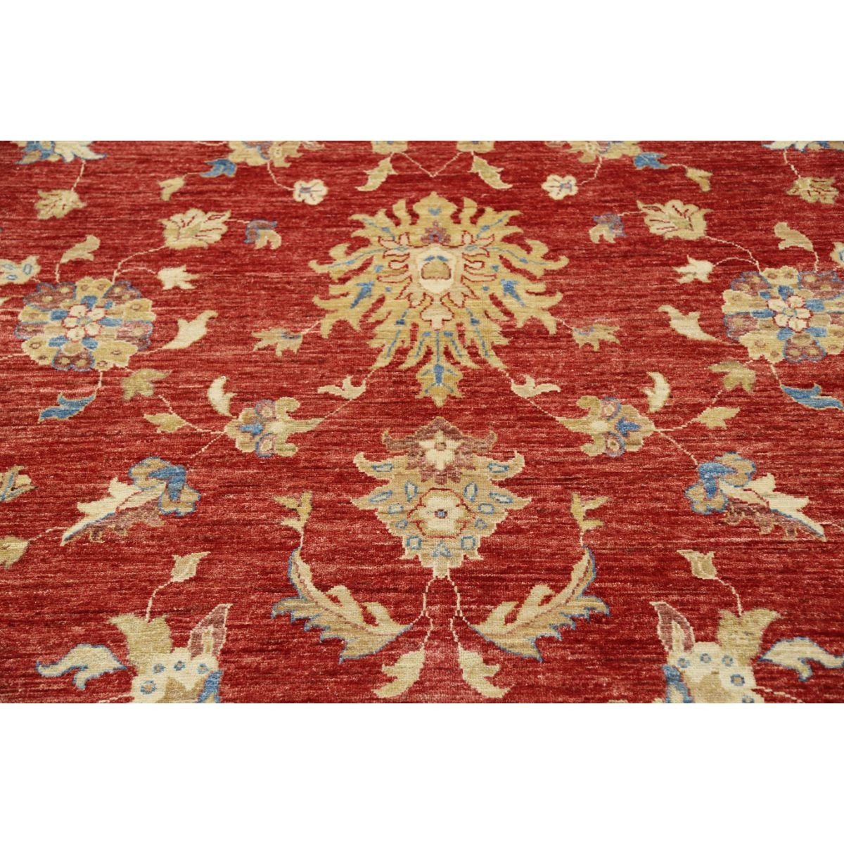 Ziegler 10x14 Handmade Double Knotted Washable Wool Rug - Colorful
