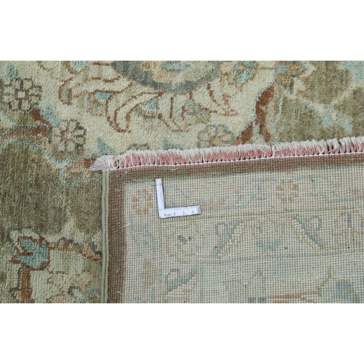 Ziegler 8x10 Handmade Double Knotted Washable Wool Rug - Colorful