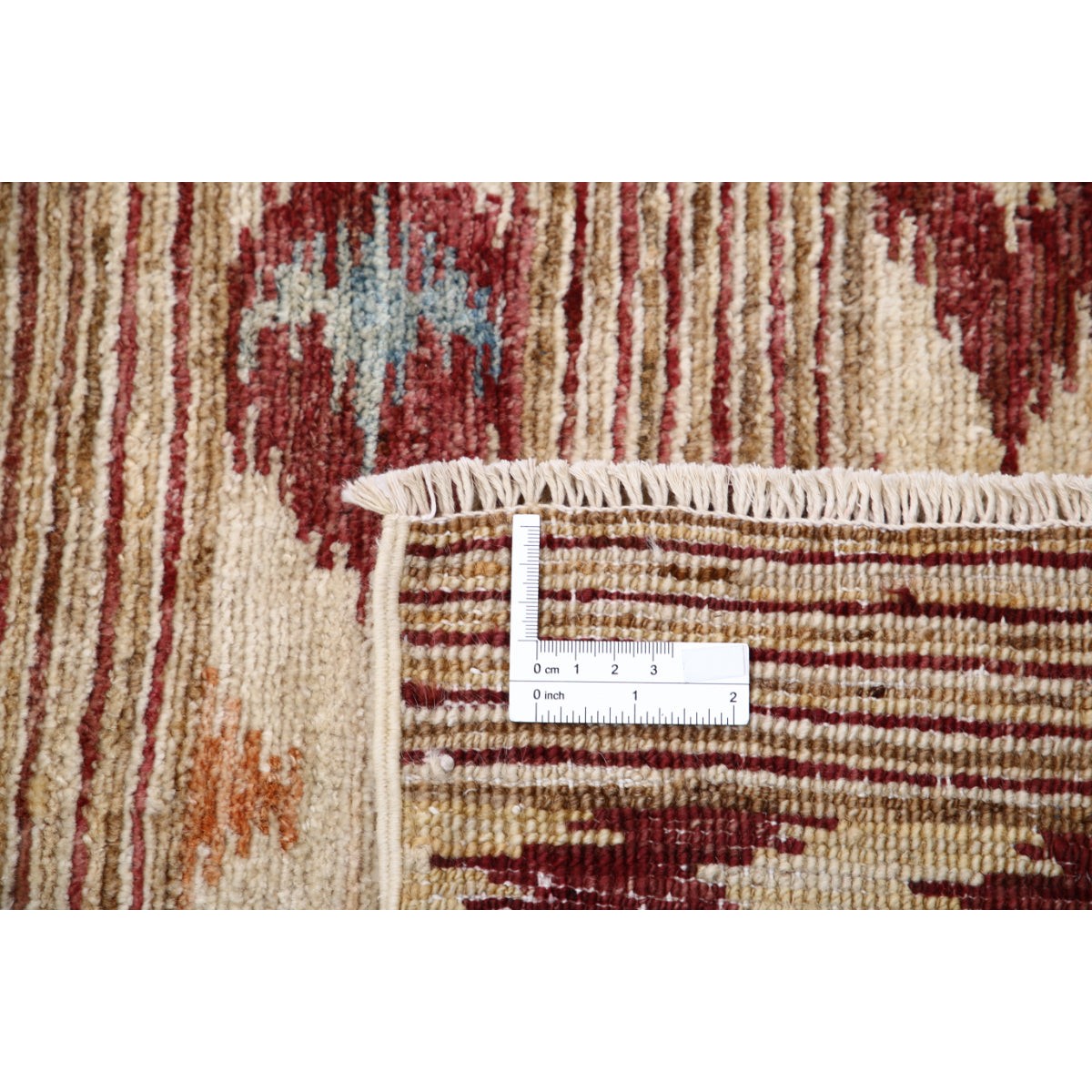 Modcar 6x9 Handmade Double Knotted Washable Wool Rug - Colorful