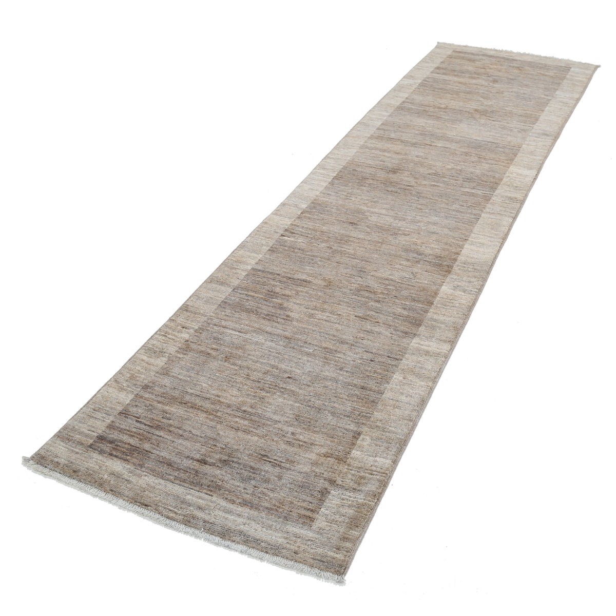 Modcar 3x10 Handmade Double Knotted Washable Wool Runner - Colorful