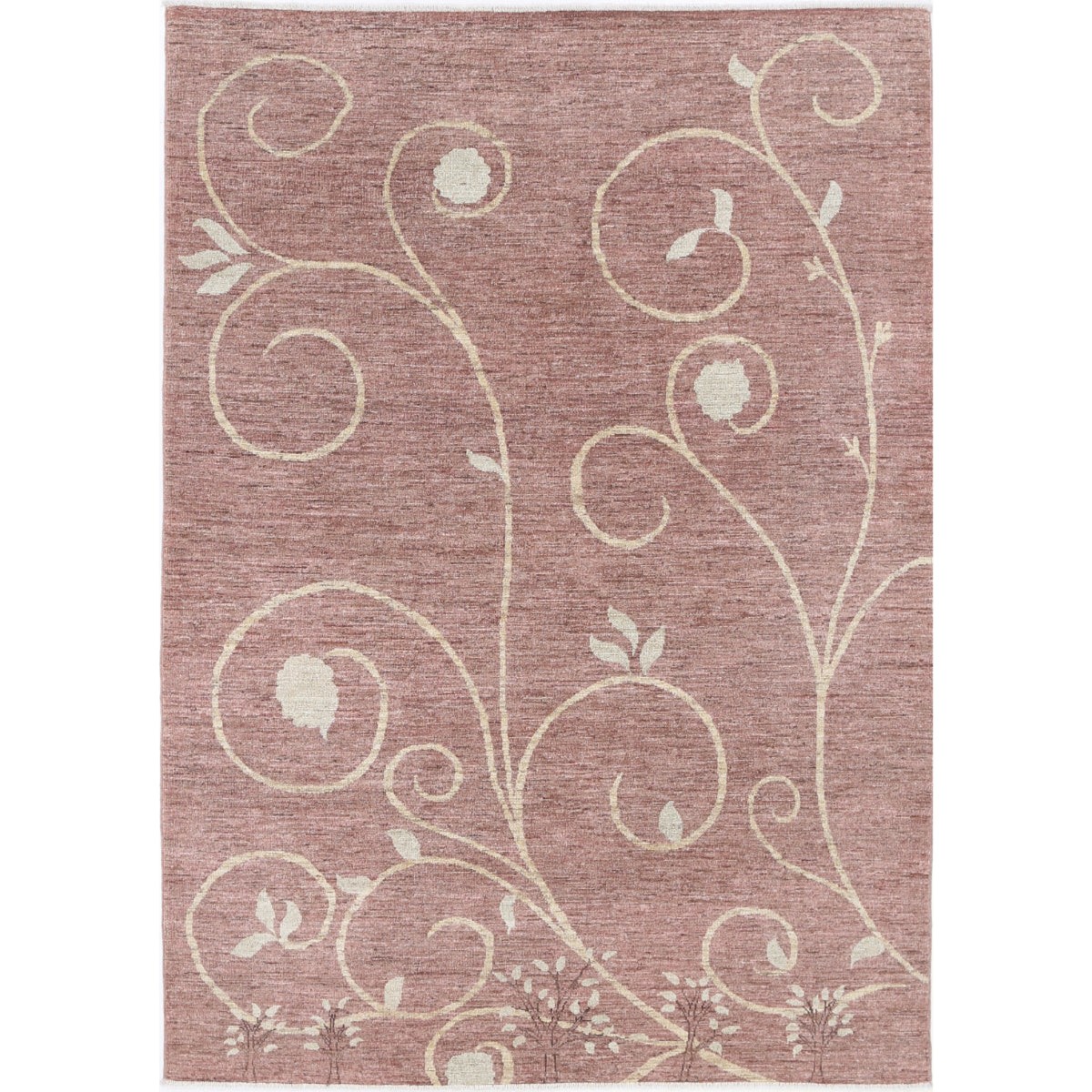 Modcar 5x8 Handmade Double Knotted Washable Wool Rug - Colorful