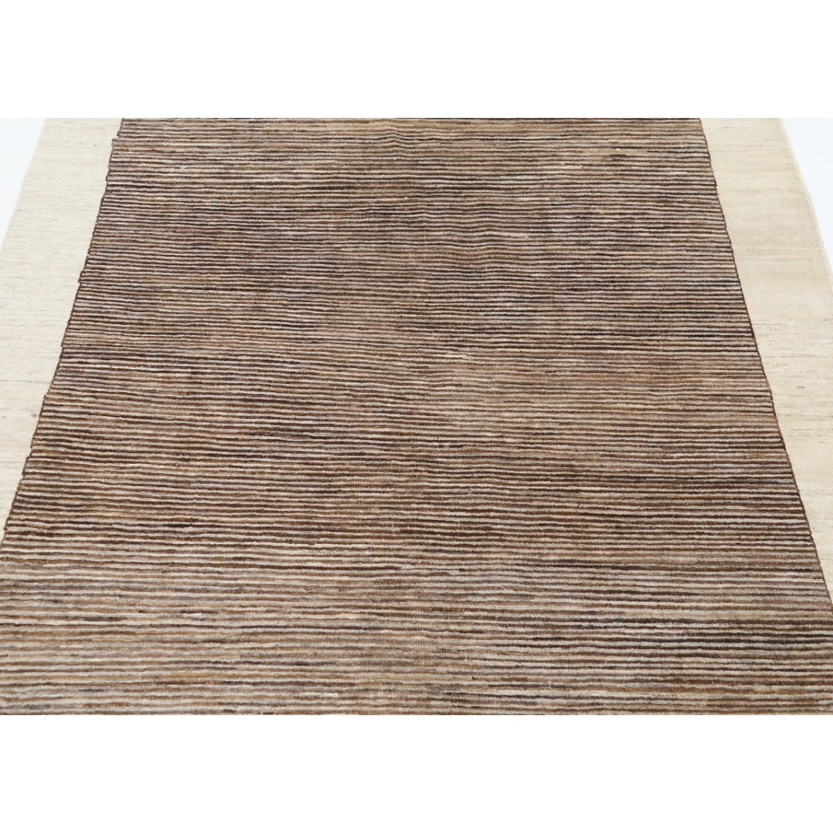 Modcar 5x6 Handmade Double Knotted Washable Wool Rug - Colorful