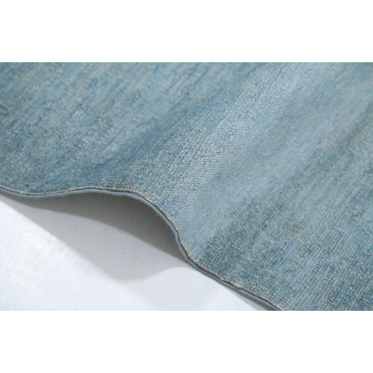 Overdye 10x13 Handmade Double Knotted Washable Wool Rug - Monochormatic