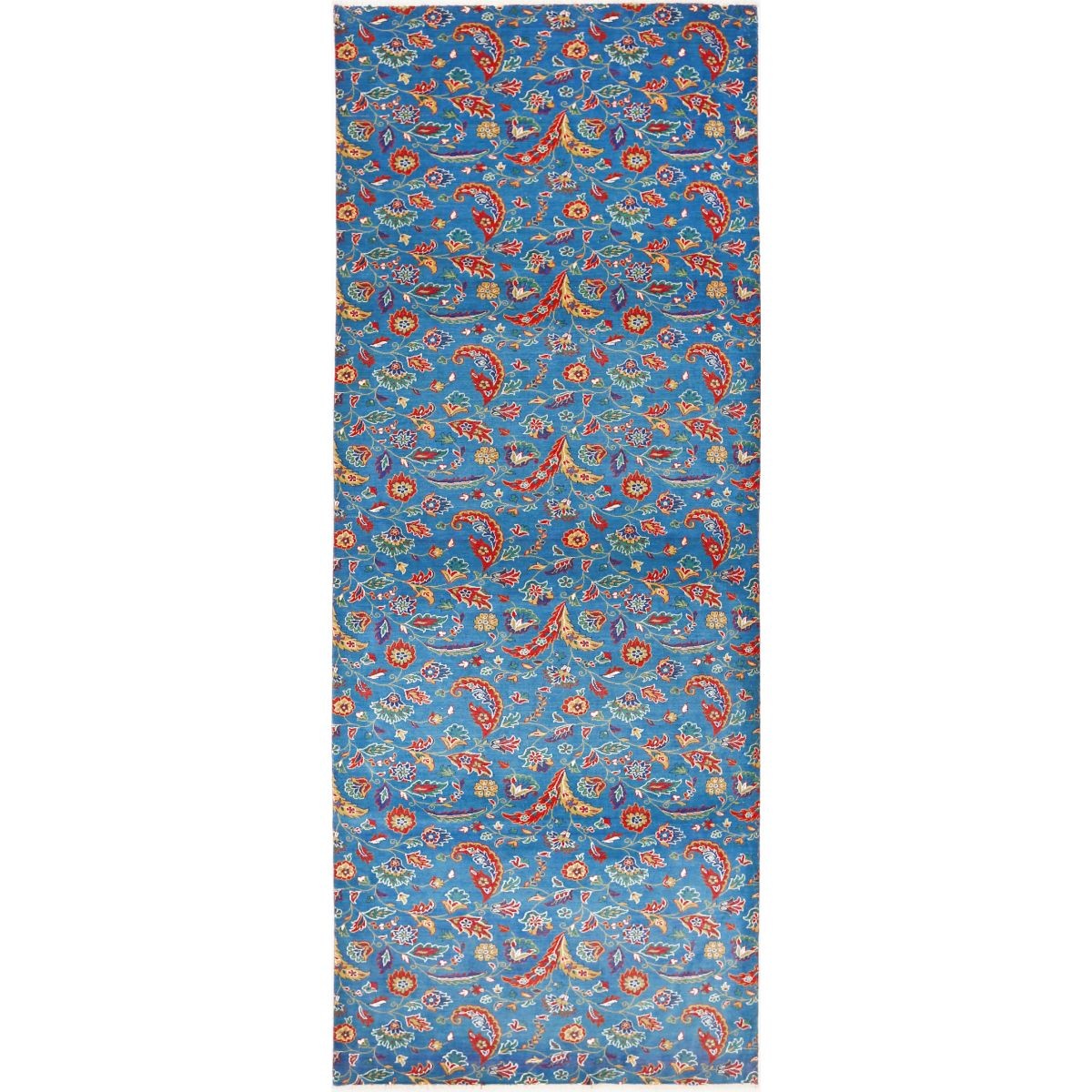 Gulshan 5x13 Machine-Made Washable Wool Runner - Colorful