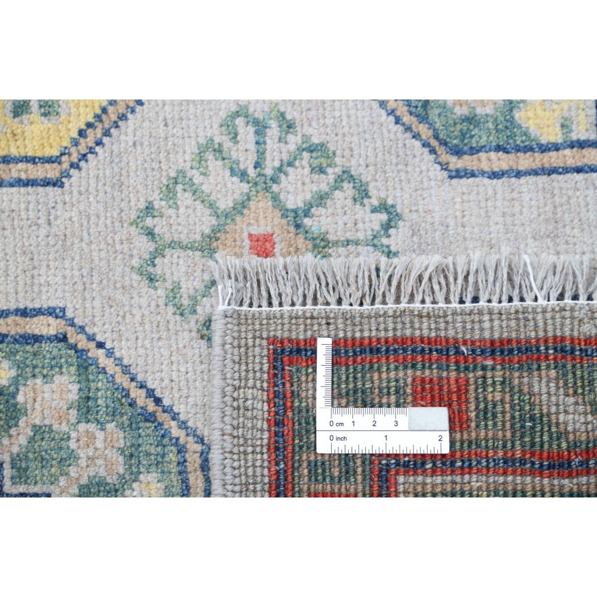 Revival 6x8 Handmade Double Knotted Washable Wool Rug - Colorful