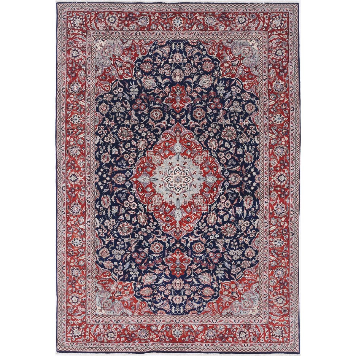 Heritage 6x9 Handmade Double Knotted Washable Wool Rug - Colorful