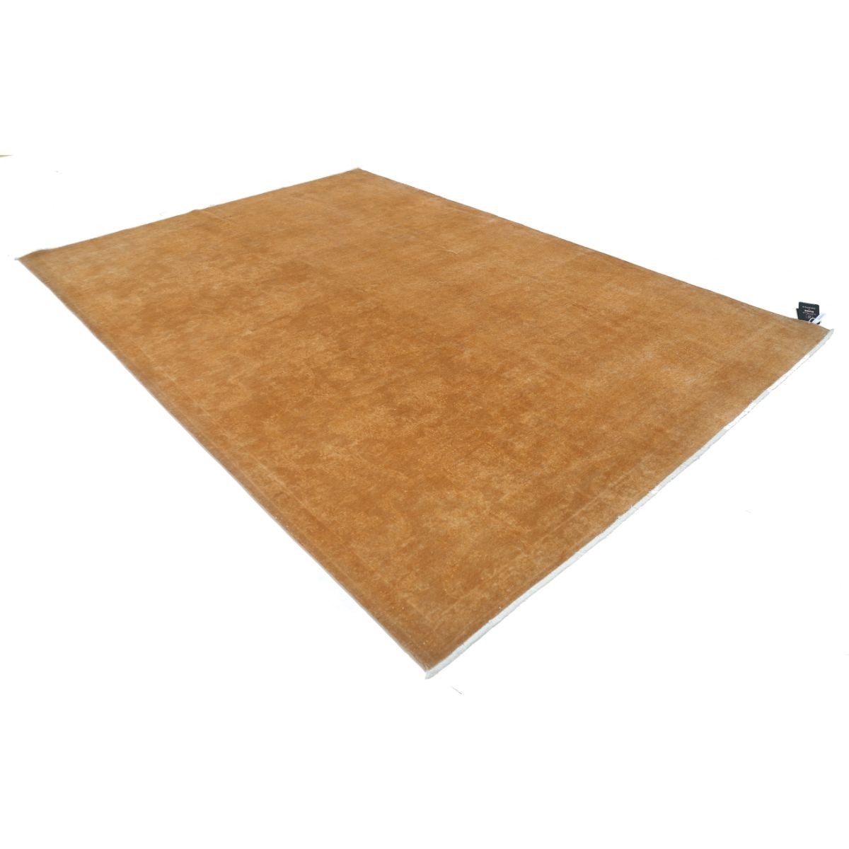 Overdye 7x10 Handmade Double Knotted Washable Wool Rug - Monochormatic