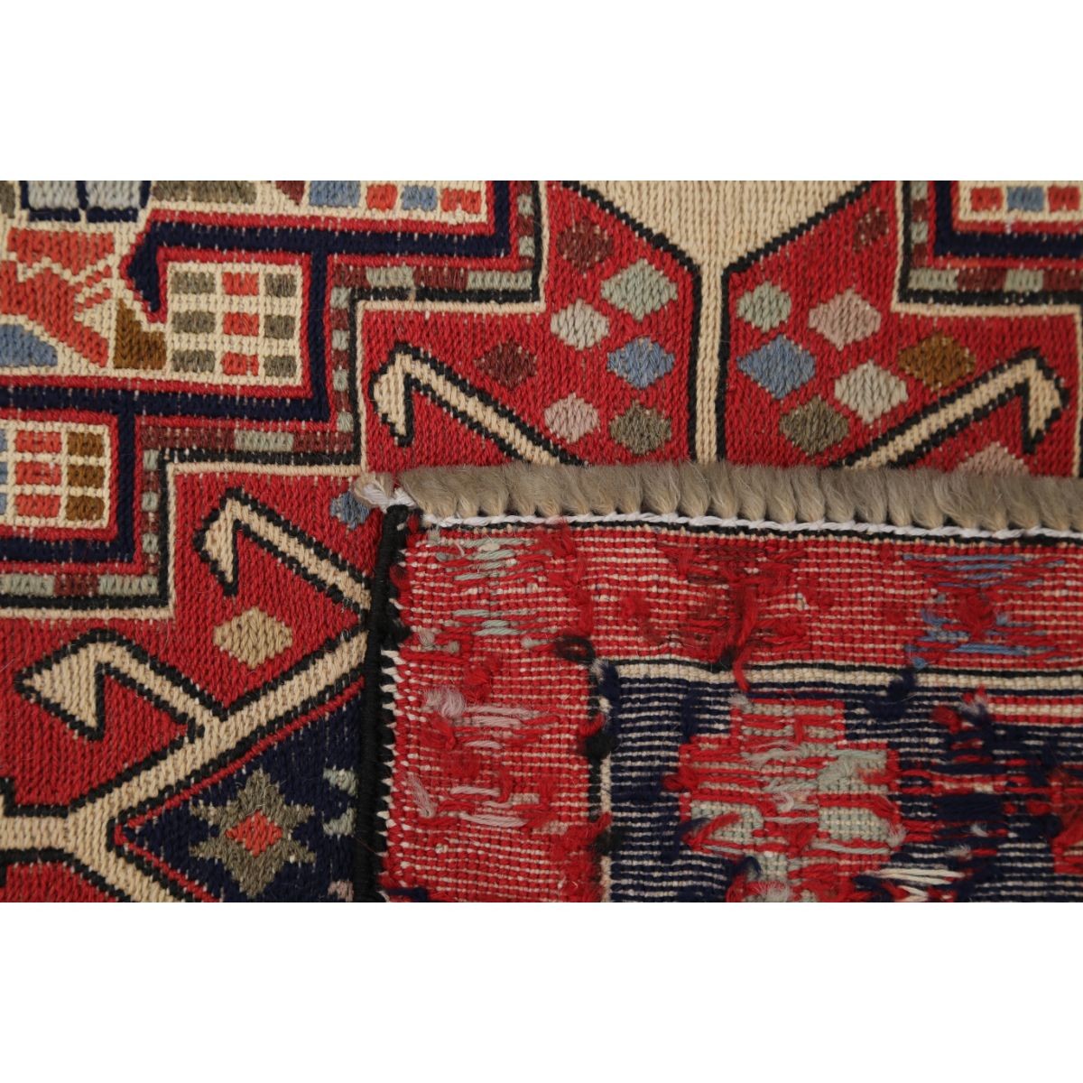 Silki 4x7 Hand Woven Washable Silk Rug - Colorful