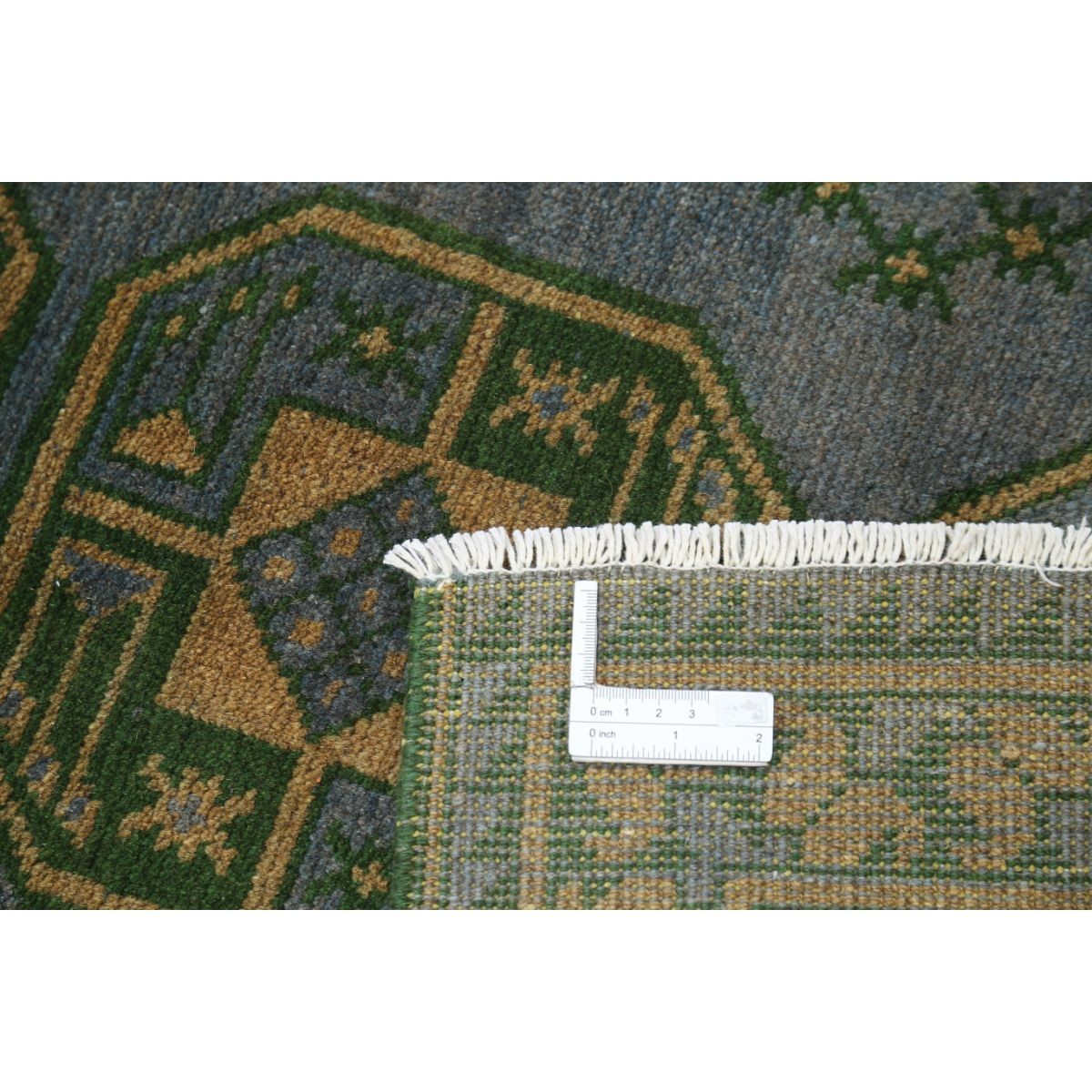 Revival 3x6 Handmade Double Knotted Washable Wool Rug - Colorful