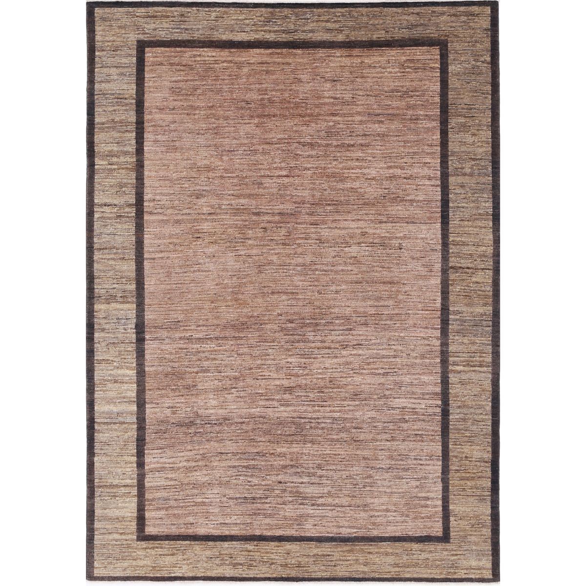 Modcar 7x9 Handmade Double Knotted Washable Wool Rug - Colorful