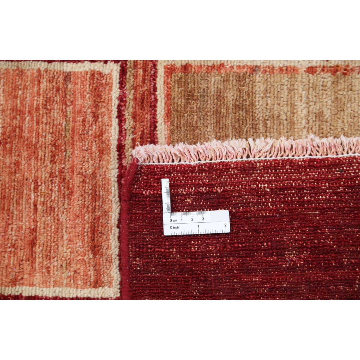 Modcar 8x10 Handmade Double Knotted Washable Wool Rug - Colorful