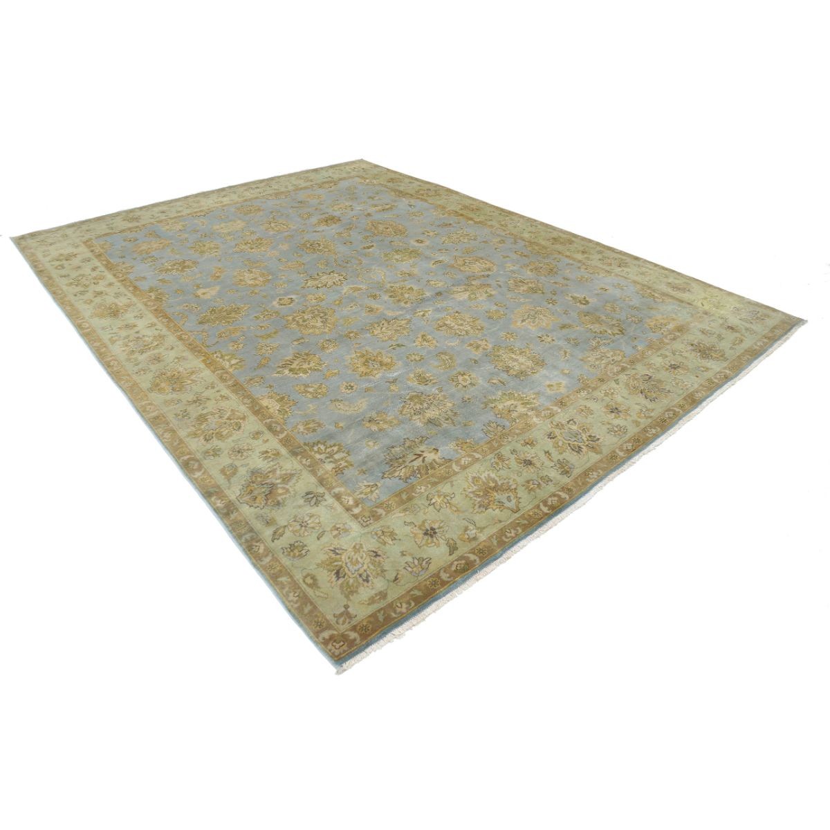 Ziegler 9x12 Handmade Double Knotted Washable Wool Rug - Colorful