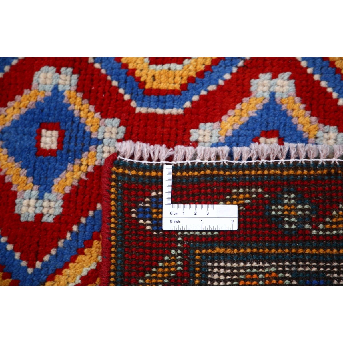 Revival 5x7 Handmade Double Knotted Washable Wool Rug - Colorful