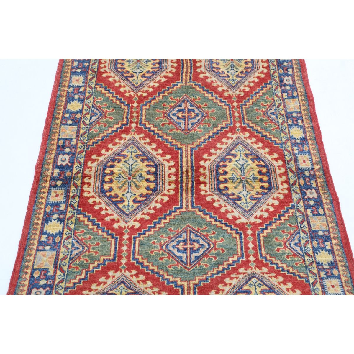 Revival 3x5 Handmade Double Knotted Washable Wool Rug - Colorful