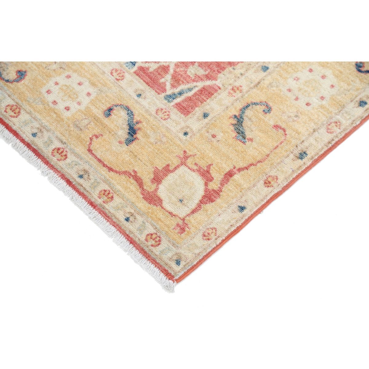 Ziegler 5x7 Handmade Double Knotted Washable Wool Rug - Colorful