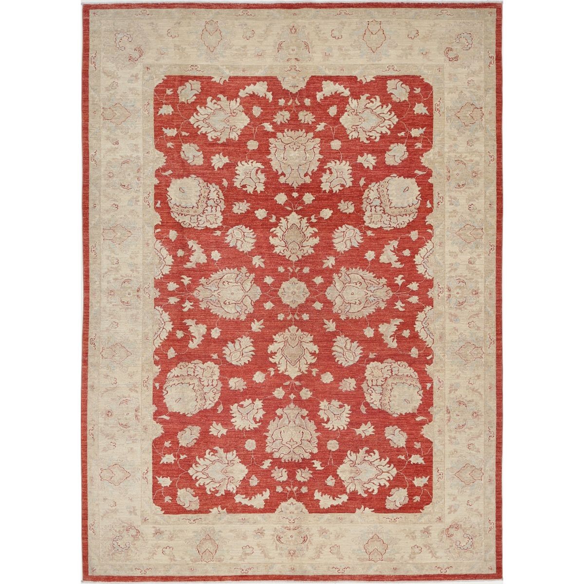 Ziegler 8x11 Handmade Double Knotted Washable Wool Rug - Colorful