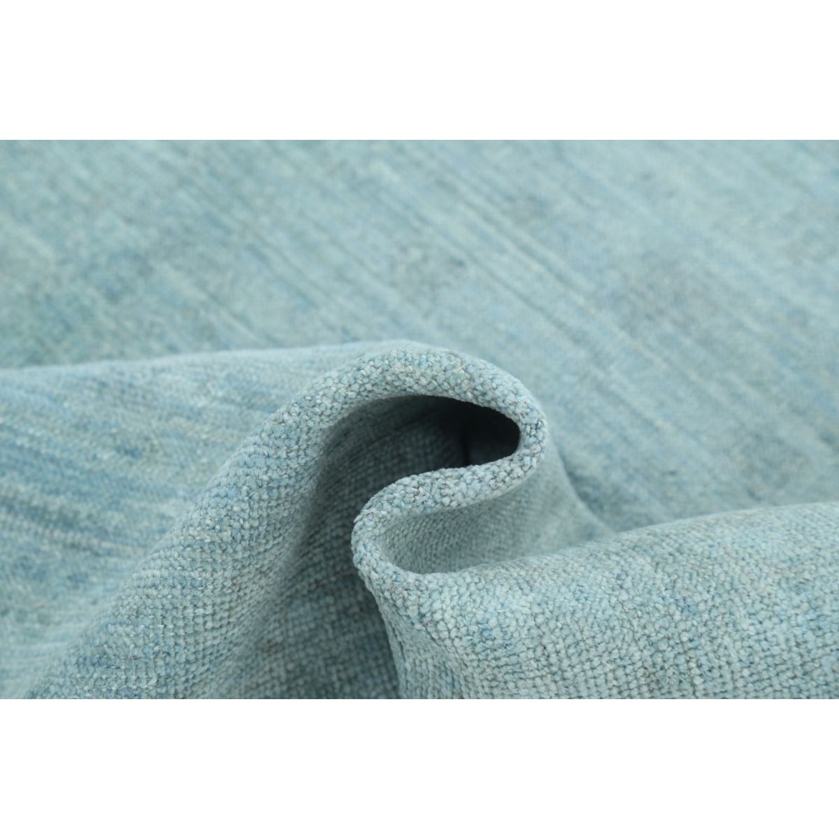 Overdye 7x10 Handmade Double Knotted Washable Wool Rug - Monochormatic