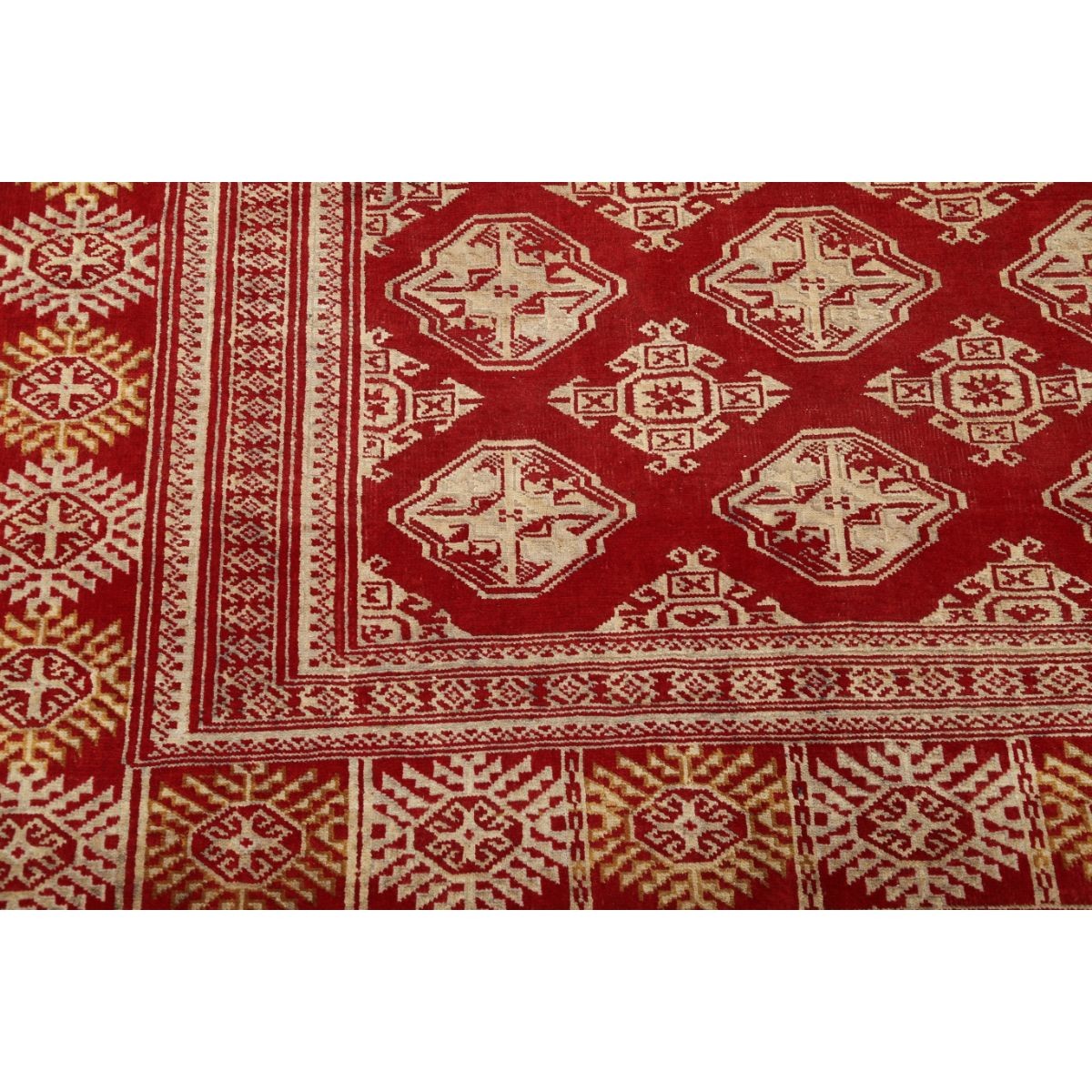 Bokhara 10x12 Handmade Double Knotted Washable Wool Rug - Colorful