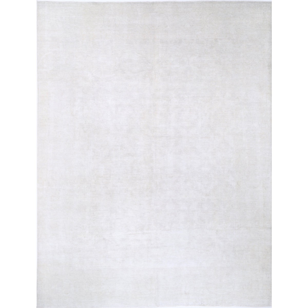 Serenity 13x17 Handmade Double Knotted Washable Wool Rug - Soft Hues