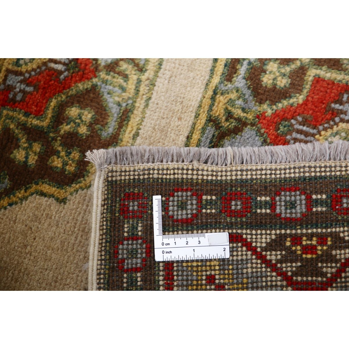 Revival 3x5 Handmade Double Knotted Washable Wool Rug - Colorful
