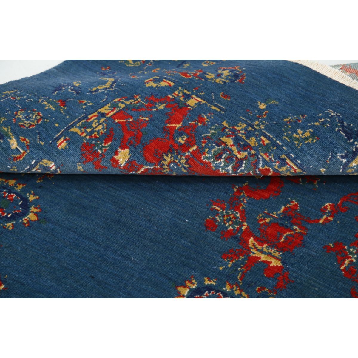 Gulshan 4x6 Machine-Made Washable Wool Rug - Colorful