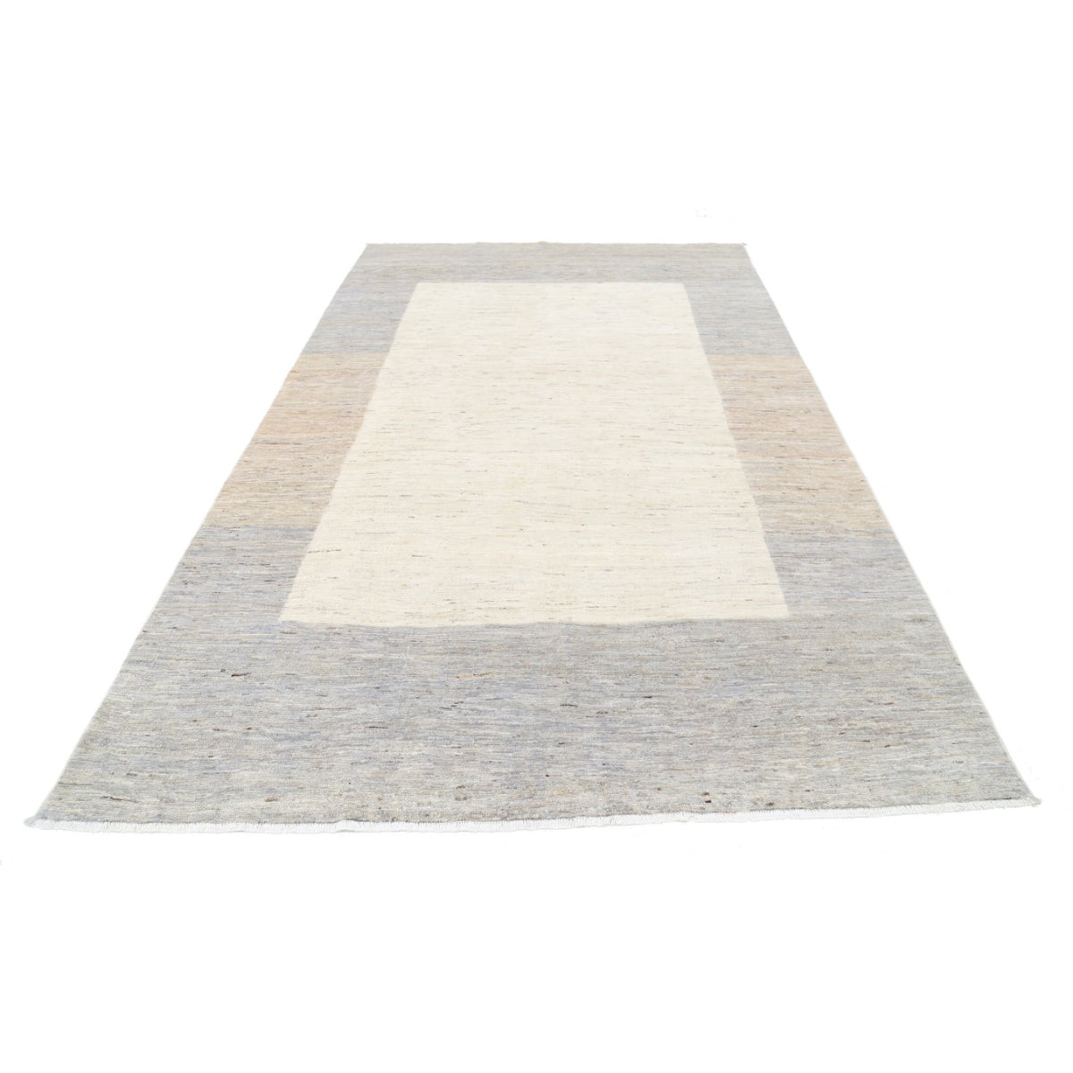 Modcar 7x10 Handmade Double Knotted Washable Wool Rug - Soft Hues
